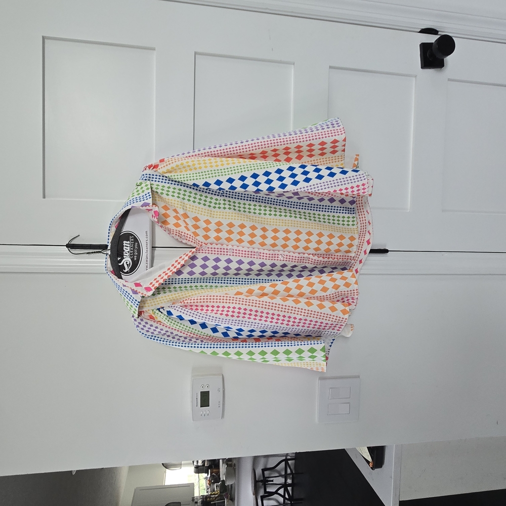Colorful Patterned Women's Shorts - Picture 4 of 8
